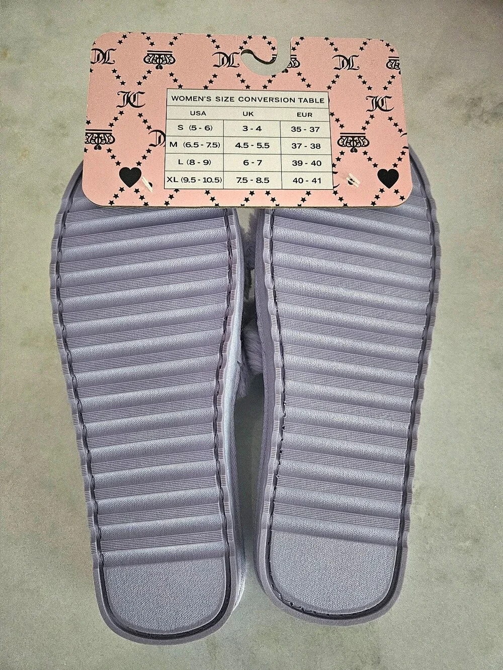 Juicy Couture Faux Fur Slippers